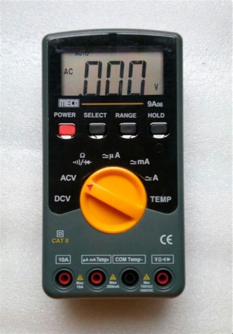 Meco Digital Multi Meter Model 9a 06 Warranty 1 Month At Rs 2000