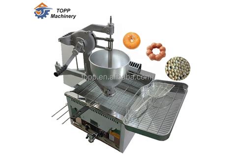 Commercial Electric Gas Automatic Mini Donut Making Machine Mochi Donut