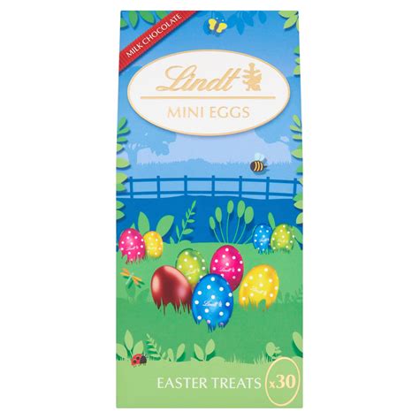 Calories In Lindt Lindor Double Chocolate Mini Eggs Chumster