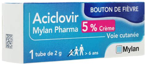 Aciclovir Cr Me Pour Bouton De Fi Vre G Pharmacie