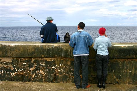 Cuba Havana Malec N Fishing Malec N Havana Cuba A Fis Flickr