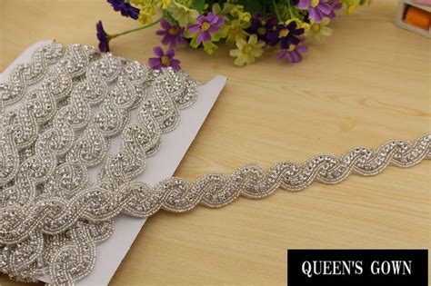 Aliexpress.com : Buy Rhinestone Decorative Rhinestone Trim for Wedding ...