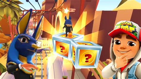 Subway Surfers Cairo Unlocking Festive Frank Anubis Outfit And