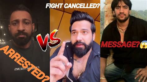 Rajat Dalal ARRESTED Rajveer Sisodia Vs Rajat Dalal Fight Cancelled