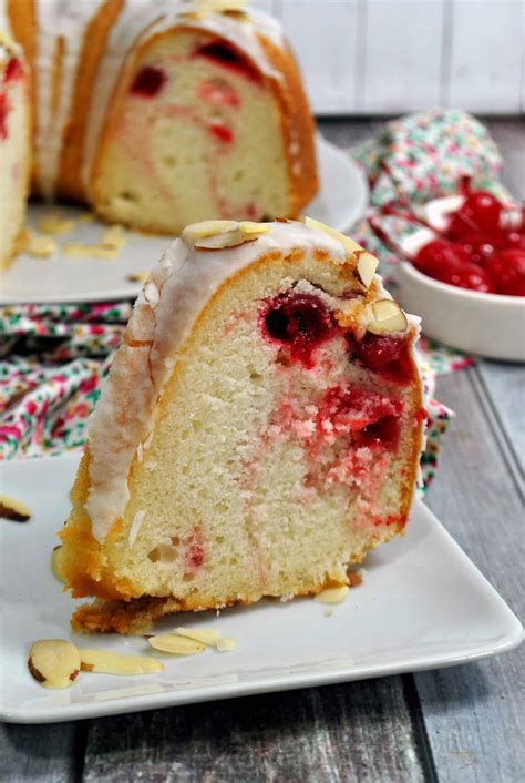 Cherry Almond Bundt Cake Cherry Almond Cake