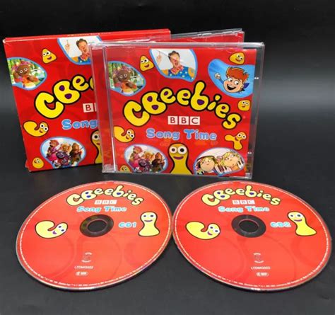 CBEEBIES SONG TIME Children's TV 2CD Soundtrack 50 Songs ZingZillas ...