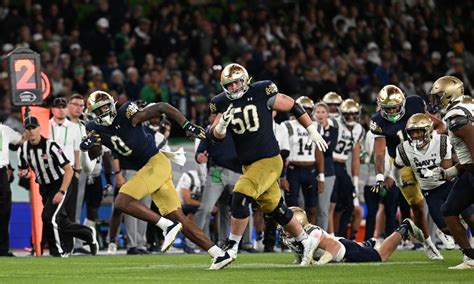 Notre Dame Football Depth Chart Released For Home Opener Vs Tenn St