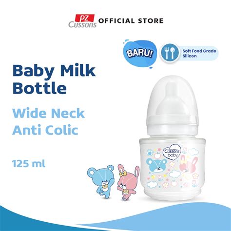 Jual Cussons Baby Milk Bottle Pp Wide Neck Botol Susu Dot Bayi Ml