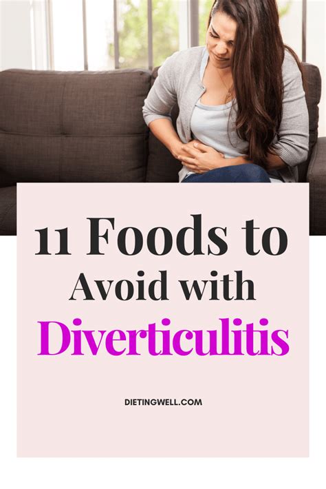 Diverticulitis Diet: 11 Foods To Avoid with Diverticulitis | Diverticulitis diet, Diverticulitis ...