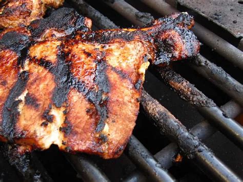 Pork Steak On Gas Grill