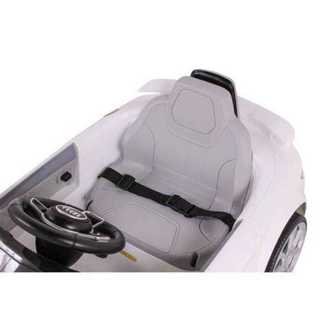 Carrinho Infantil Elétrico Audi TT RS Branco R C 12V Belfix