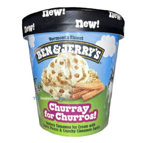 REVIEW Ben Jerry S Churray For Churros Ice Cream Tasty Made Simple