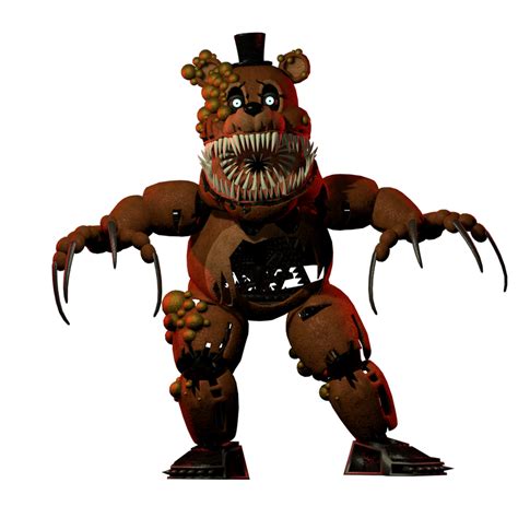 Twisted Freddy Wip Render By 3d Darlin On Deviantart