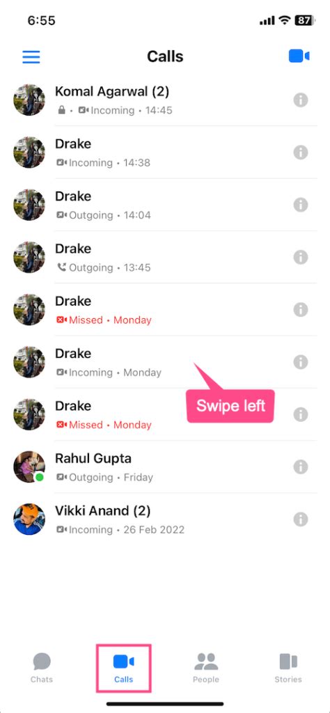 How To Delete Your Video Call History In Messenger