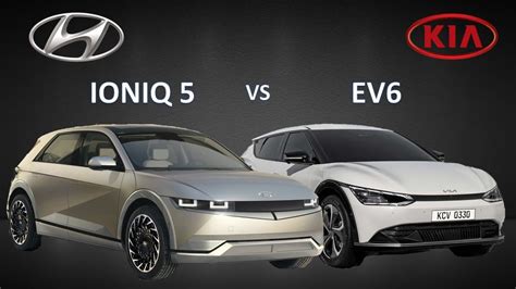 KIA EV6 Vs HYUNDAI IONIQ 5 Visual Comparison YouTube