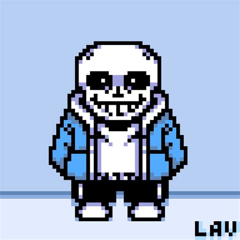 Undertale Sans overworld sprite by Lavazee0706 on DeviantArt