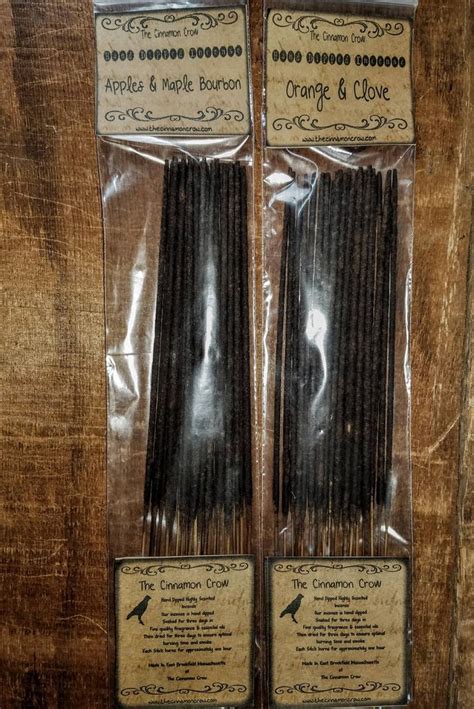 Highly Scented Hand Dipped Incense Made Fresh To Order 25 Etsy