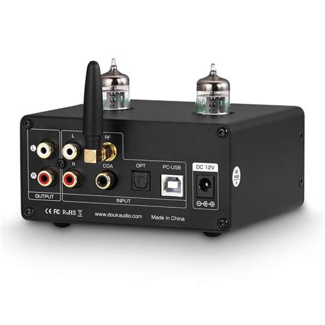 Nobsound HiFi 真空管JAN5654 USB DAC Bluetooth 5 0 S PDIF D Aコンバーター ヘッドホン