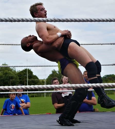 Dave Eton Vs August Jackson South West Wrestling Gloucest Flickr