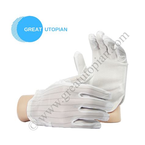 Esd Glove Cleanroom Static Control Consumable Products Great Utopian