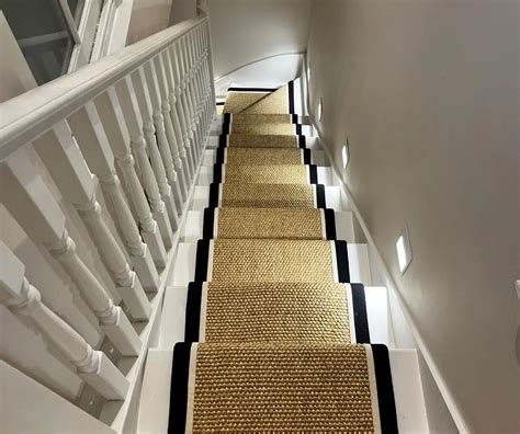 Stylish Stair Runners In Sisal And Coir Carpet Sisal Seagrass