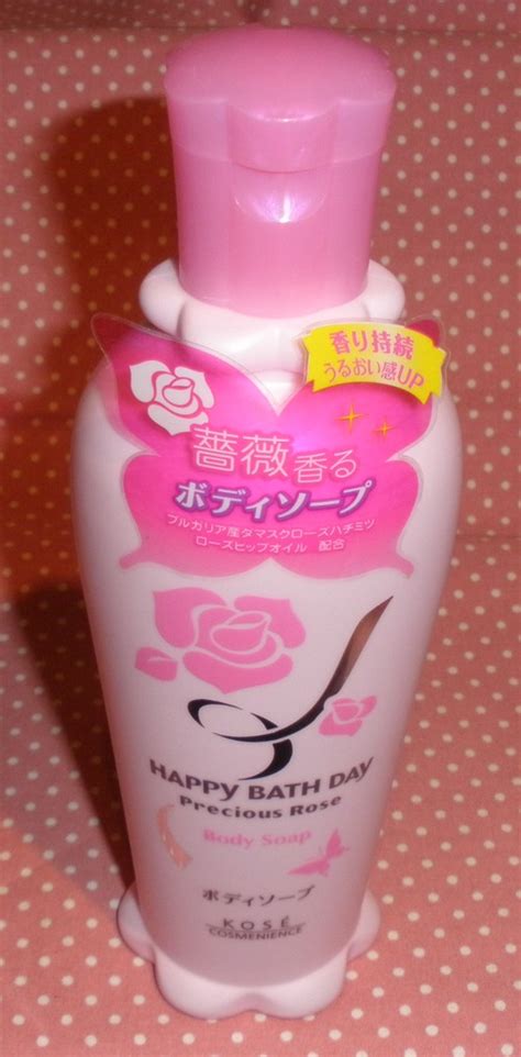 Lotus Palace Kosé Happy Bath Day Precious Rose Body Soap Shampoo