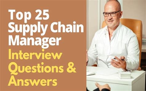 Top Supply Chain Manager Interview Questions And Answers In