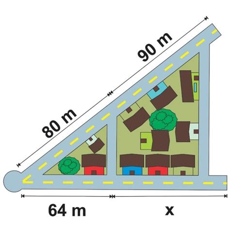 Figura Nos Mostra Duas Avenidas Que Partem De Um Mesmo Ponto A E Cortam