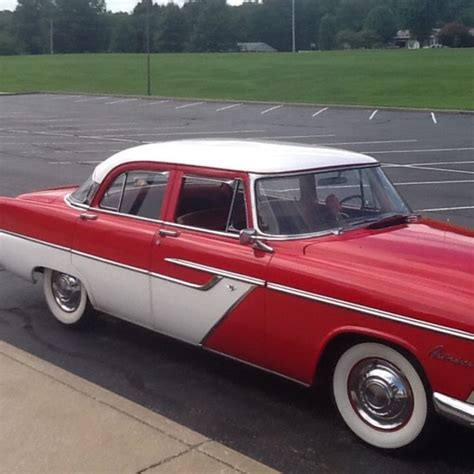 1955 Plymouth Belvedere 4door Red Awhile 71000 Miles Beautiful Great