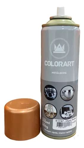 Spray Colorart Met Licos Ouro Rose Gold E Bronze Ml Mercadolivre