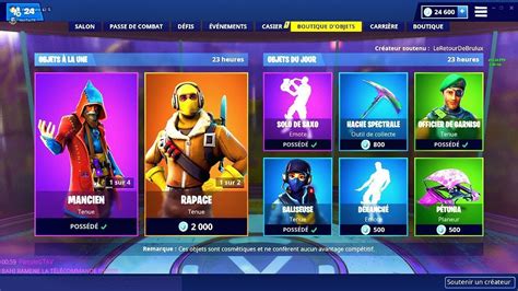 😱le Retour😱 Boutique Fortnite Du Mardi 15 Janvier 2019 Item Shop January 15 2019 Youtube