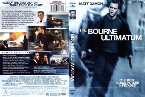 The Bourne Ultimatum - Movie DVD Scanned Covers - Bourne Ultimatum The :: DVD Covers