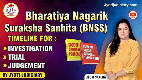 The Bharatiya Nagrik Suraksha Sanhita Jyoti Judiciary Coaching