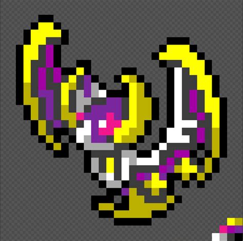 Lunala Pixel Art By JollyBuddy On DeviantArt