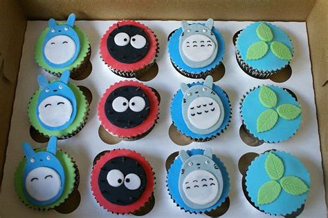 Totoro Party Gang Totoro Party Book Cupcakes Totoro