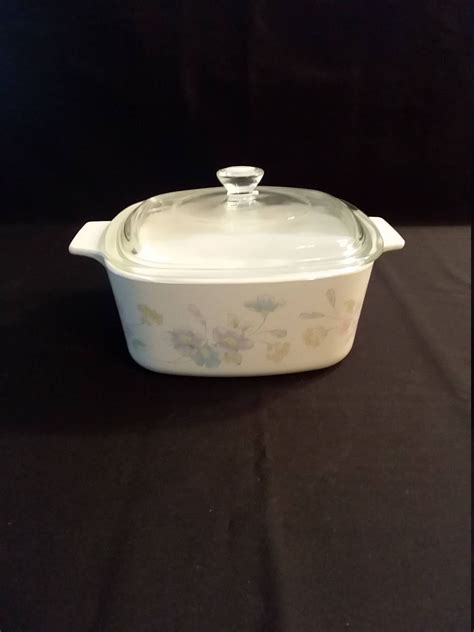 Corning Ware Pastel Bouquet 1 1/2 Quart Covered Casserole - Etsy