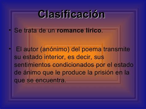 Romance Del Prisionero Correcte