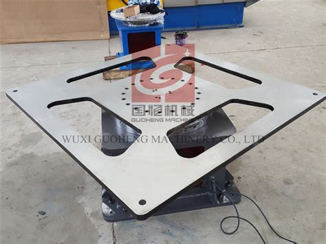 Single Axis Rotary Welding Positioners Robotic Turntable 100KG 0 360degree