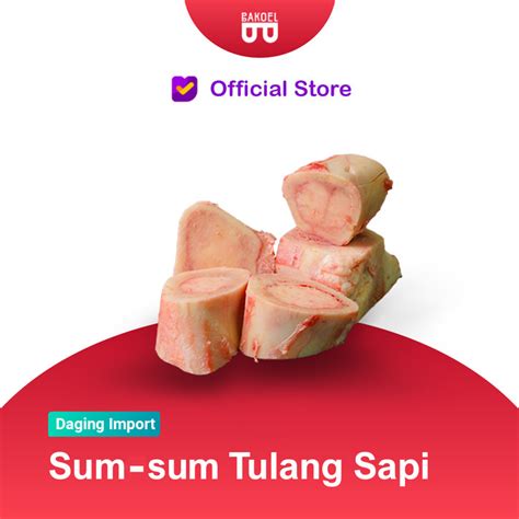 Promo Bone Marrow Tulang Sum Sum Pack 1kg Daging Sapi Impor