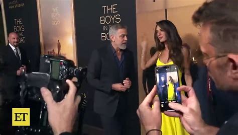 George Clooney Admits Amal S Red Carpet Looks Leave Him Embarrassed