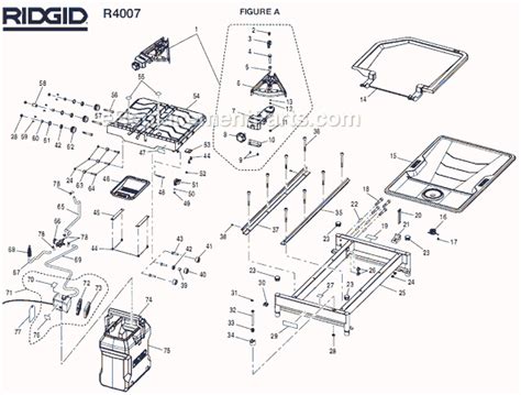 Chicago Electric Tile Saw Parts Maintenance Items