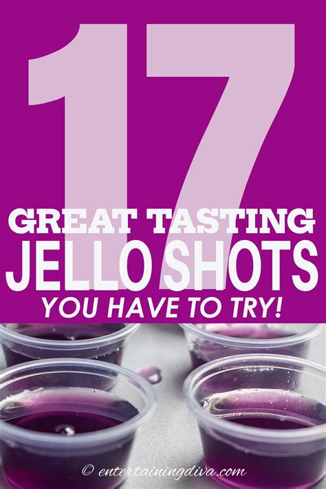 17 Of The Best Jello Shot Flavors By Color