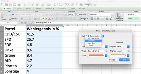 Excel Bedingte Formatierung Richtig Angewendet