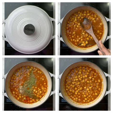 Instant Pot Chana Masala Punjabi Chole Masala Indian Veggie Delight