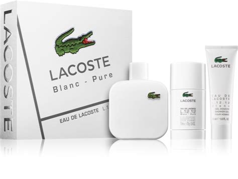 Lacoste Eau De Lacoste L 12 12 Blanc Coffret Cadeau XIII Pour Homme