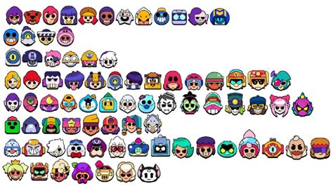 Brawl Stars All Brawlers Pins By Rusupavel On Deviantart