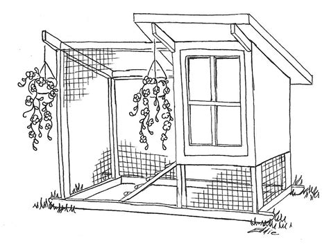 Sketch Of My Proposed Coop Heavily Influenced By The Book Art Of The