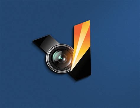 logo design  focused vision behance