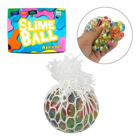 Bolinha Anti Stress Bola Relaxante Espremer Apertar Slime MercadoLivre