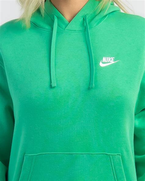 Nike Club Hoodie In Spring Greenspring Greenwhite Fast Shipping